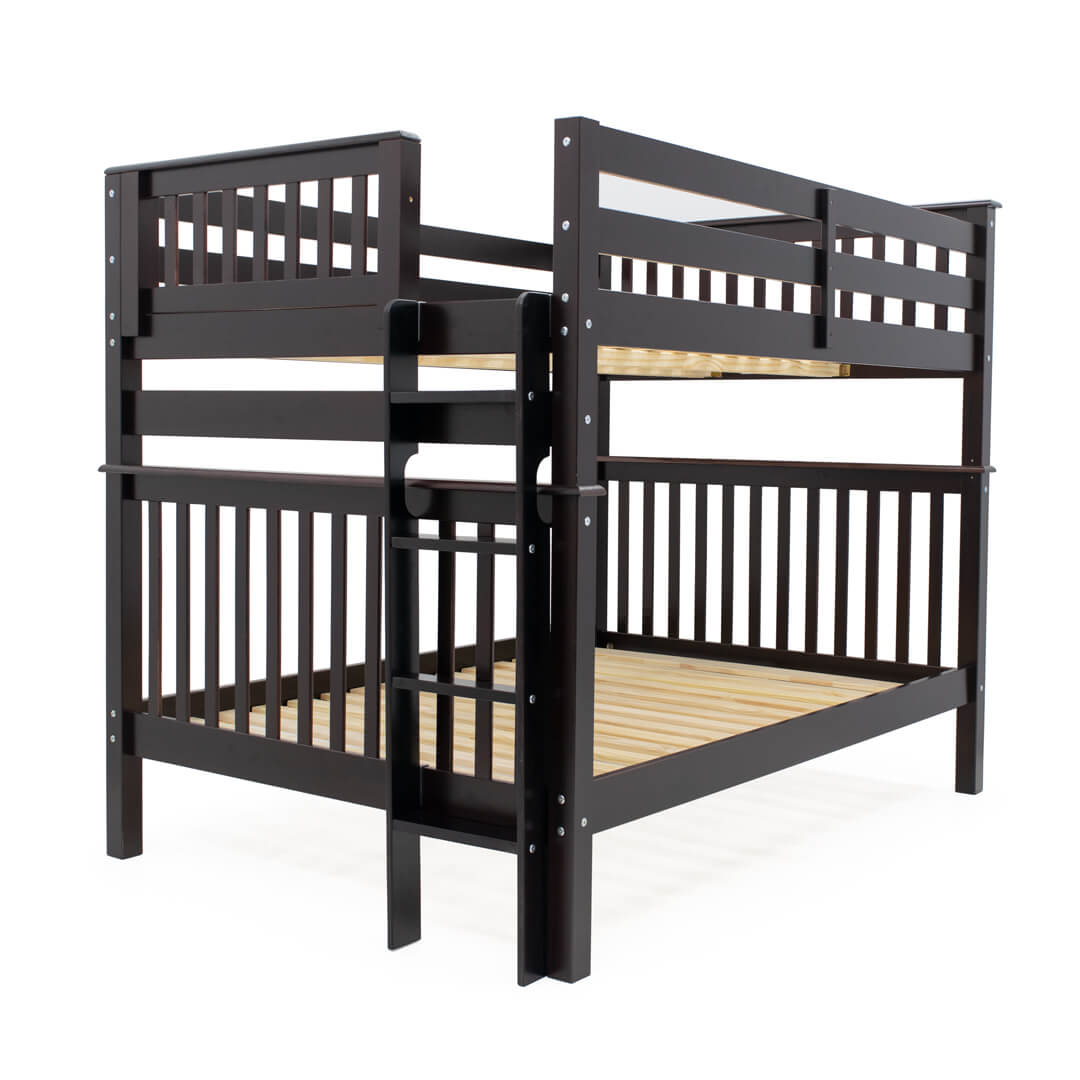 Glendale Full Over Full Bunk Bed Dark Cherry