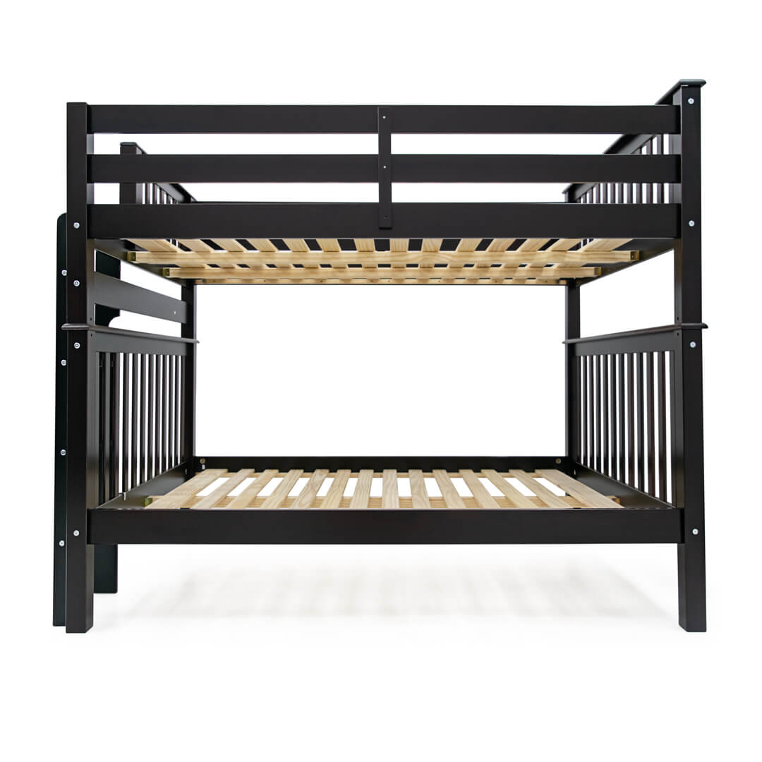 Glendale Full Over Full Bunk Bed Dark Cherry