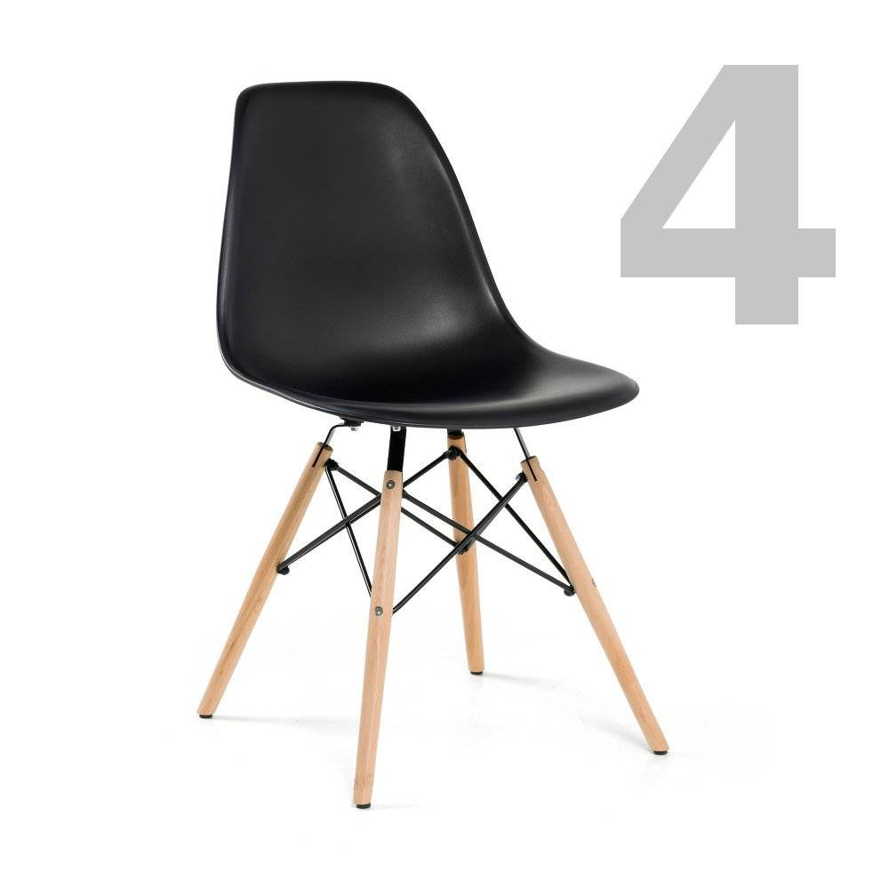 Black deals eiffel chair