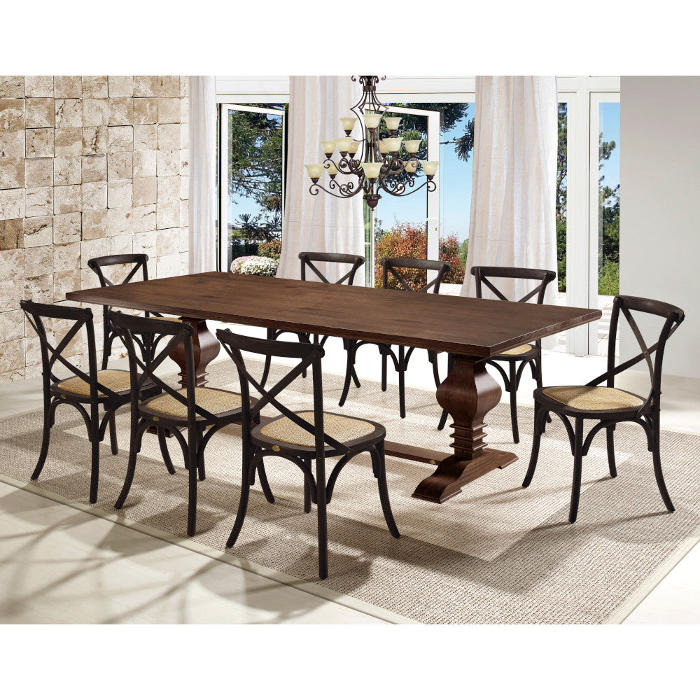 Tower Dining Table Cinnamon