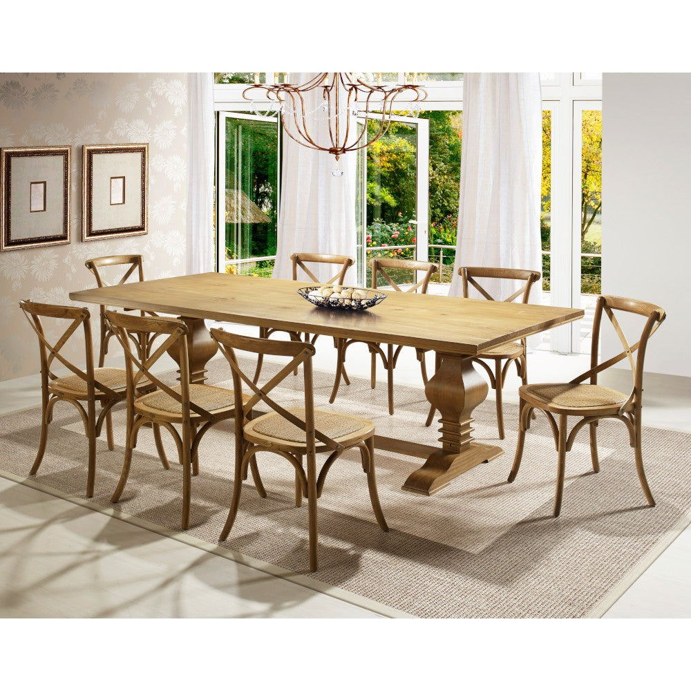 Tower Dining Table Oak