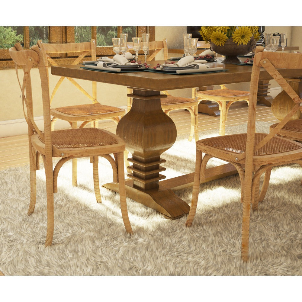 Tower Dining Table Oak