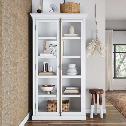 White Display Cabinet from Artefama Furniture