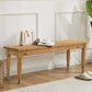 Artefama Linda 54" Solid Wood Bench