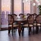 Robusto Dining Table with 7" Turning Legs