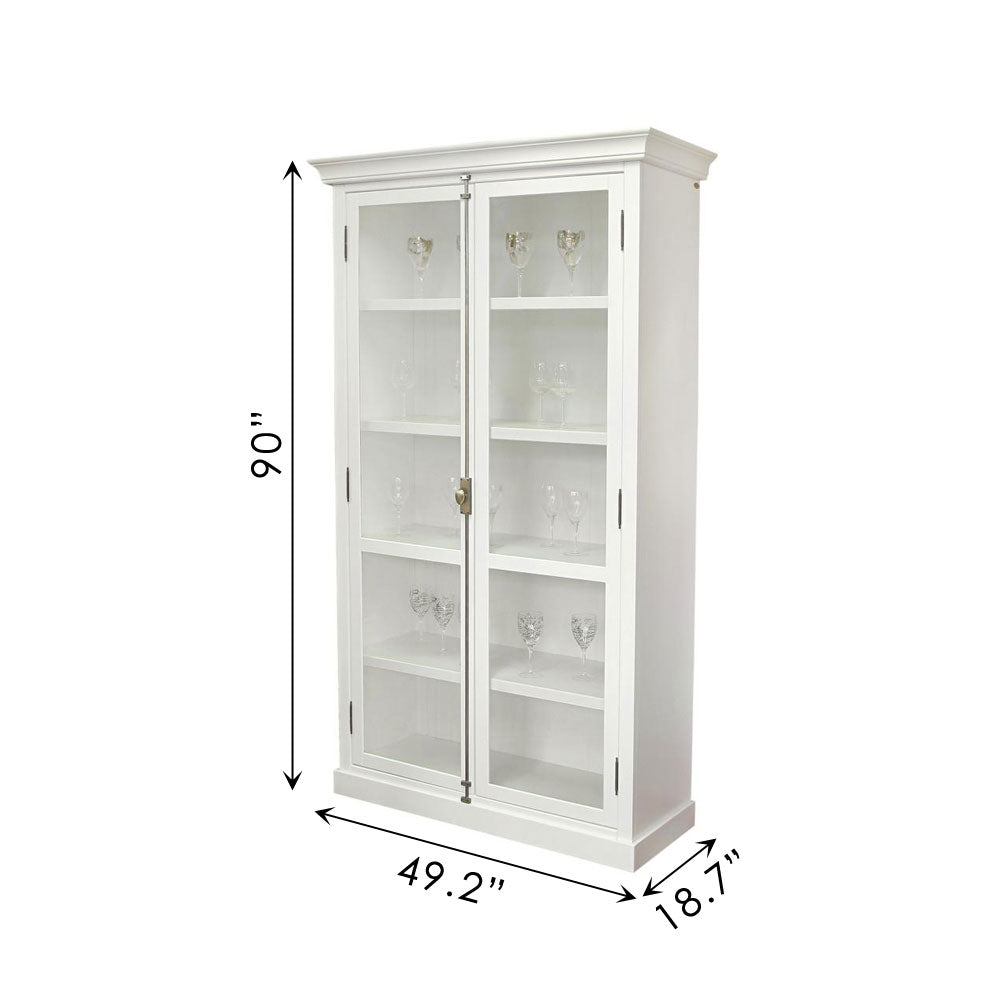 White Display Cabinet from Artefama Furniture