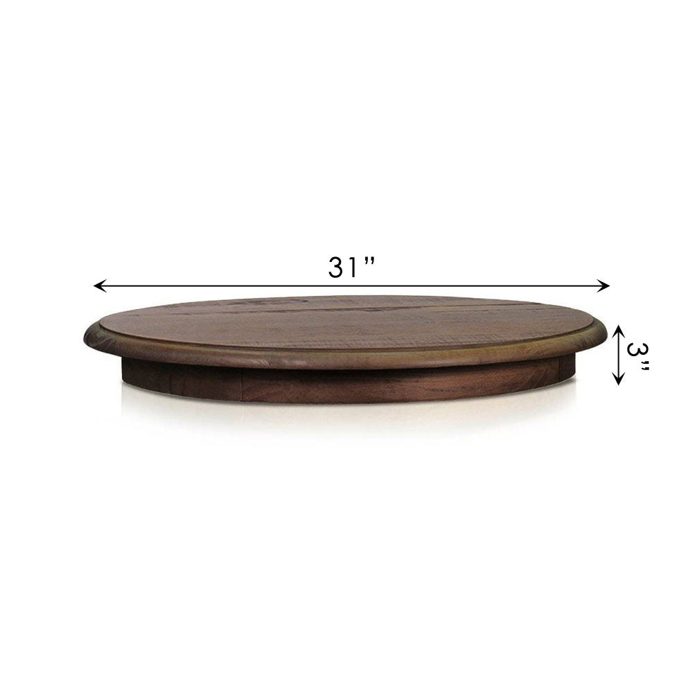 Lazy Susan 31" - Cinnamon