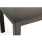 Kubo solid wood dining table, 63” Espresso