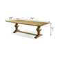 Tower Dining Table Oak