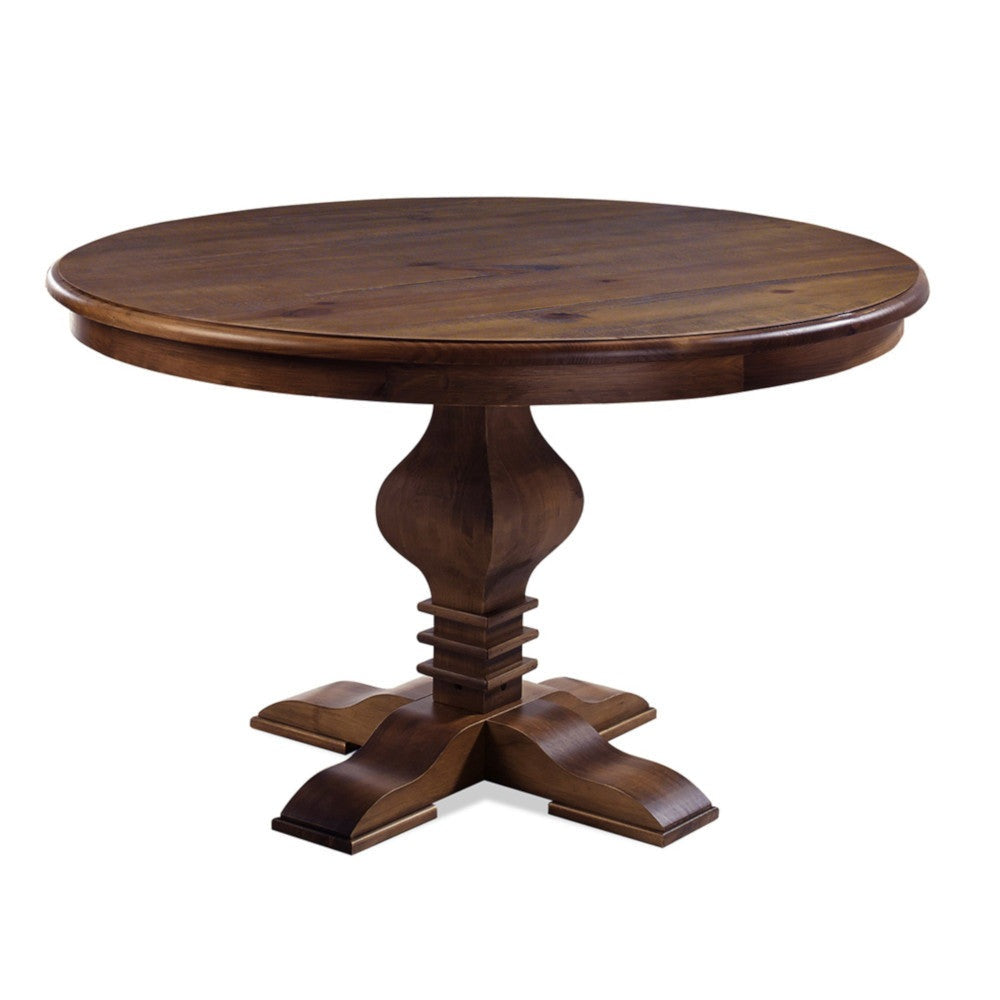 Tower 47" Round Dining Table Cinnamon