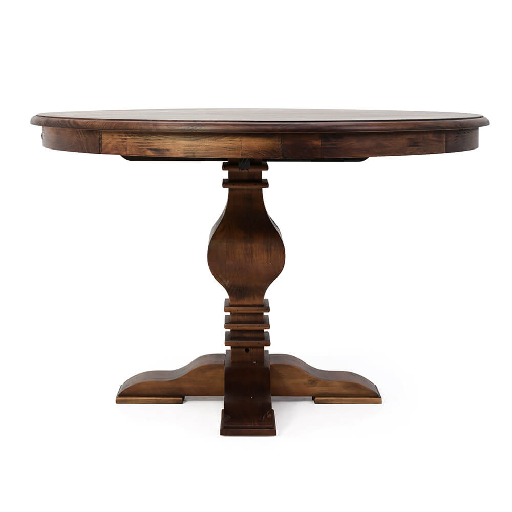 Tower 47" Round Dining Table Cinnamon